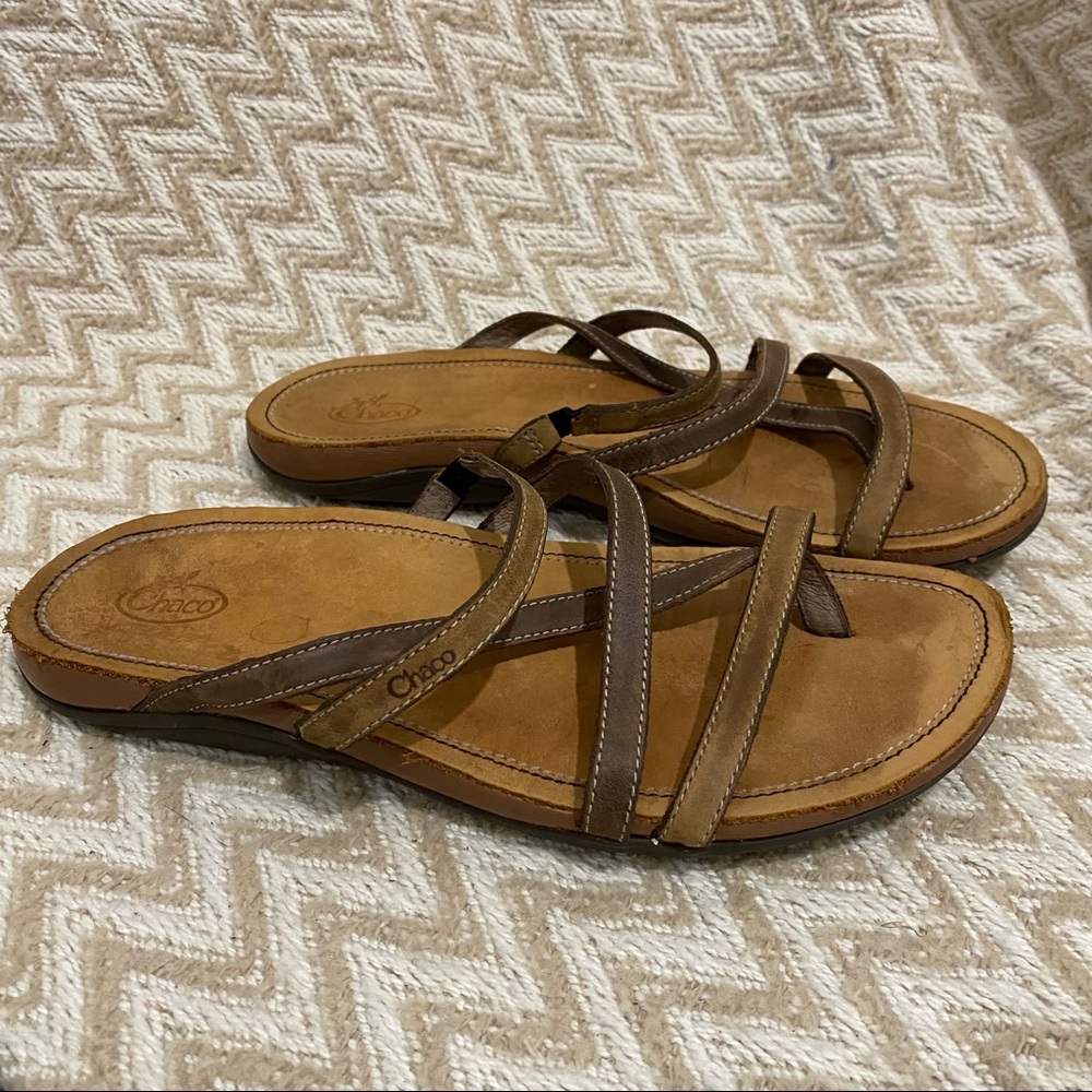 Chaco Cordova Leather Strappy Sandal
